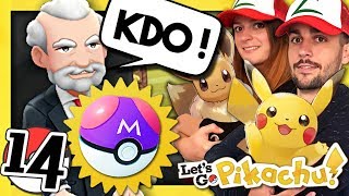 POKEMON LETS GO PIKACHU EPISODE 14  LA MASTERBALL  NINTENDO SWITCH COOP FR [upl. by Woehick]