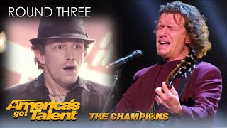 Season 5 Winner Michael Grimms EMOTIONAL Comeback On AGT Champions [upl. by Zulch803]