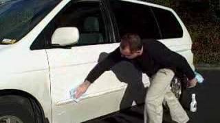 Waterless Car Wash Demo White Van [upl. by Daas176]