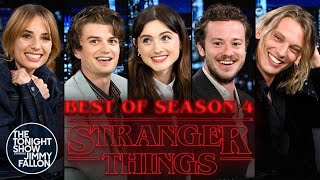 Best of Stranger Things S4 Joseph Quinn Maya Hawke Joe Keery Jamie Campbell Bower amp Natalia Dyer [upl. by Frederic922]