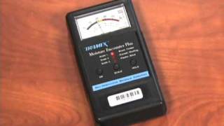 Tramex Moisture Meter Plus [upl. by Ellinad]