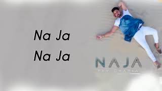 naja naja lyrics song [upl. by Eetnahs441]