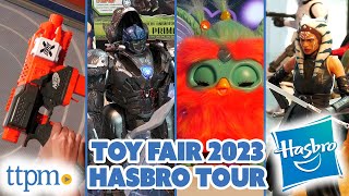 Toy Fair 2023 Hasbro Tour [upl. by Brett]