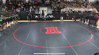 West Deptford v Haddonfield NJSIAA South Gr II Wrestling Finals 2023 [upl. by Metah]