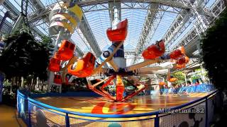 Jimmy Neutron Atomic Collider  Nickelodeon Universe [upl. by Ardnikat399]