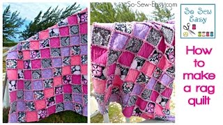 How to make a rag quilt [upl. by Catina833]