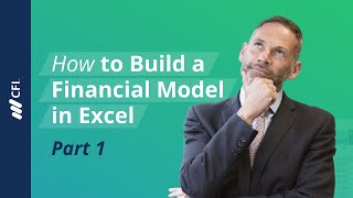 How to Build a Financial Model in Excel Part 1 [upl. by Kalman]