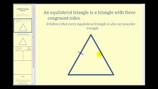 Proof The Equilateral Triangle Theorem [upl. by Dallon]