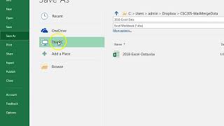 Mail Merge Excel Data to Word [upl. by Osgood]