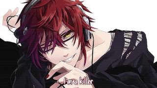 【Nightcore】→ Killer  Lyrics [upl. by Ardet3]