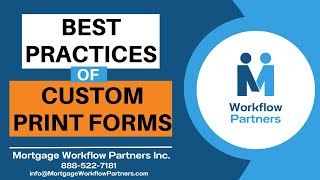 Best Practices of Custom Print Forms in Encompass® by ICE Mortgage Technology™️ [upl. by Boothman]