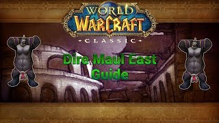 Classic WoW Dungeon Guide Dire Maul East 5660 [upl. by Netsruk]