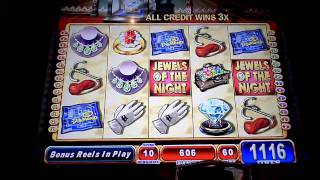 Jewels of the Night slot machine bonus win at Mt Airy casino [upl. by Trauner]