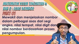 PART 1Matematik Tingkatan 4 BAB 2 KSSM Asas NomborMewakil ampmenjelaskan nombor dalam pelbagai asas [upl. by Flodur]