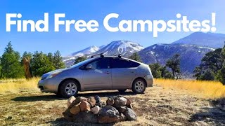 How to Find Free dispersed Campsites in National Forests amp BLM Land  My Recent Boondocking Spots [upl. by Bigford]