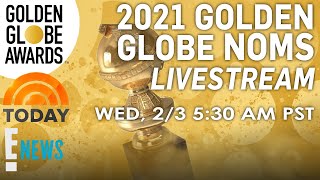 2021 Golden Globe Nominations Livestream TODAY Show  E News  E News [upl. by Voltz]