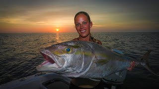 DeepSea Fishing with my Beautiful Wife Catch Clean Cook Delicious Congealed Fish Sandwiches [upl. by Prichard]