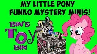 My Little Pony Funko Mystery Minis Blind Boxes Opening a Full Case by Bins Toy Bin [upl. by Hgielrebma572]