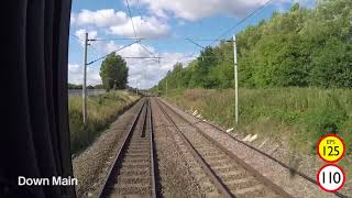 West Coast Main Line Drivers Eye View Crewe to Liverpool Lime Street [upl. by Eyahc403]