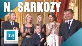 Lquotinvestiture de Nicolas Sarkozy à la présidence de la République  Archive INA [upl. by Roldan420]