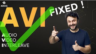 2024 FIXED  How to Solve AVI File not Playing  Tested ✓ [upl. by Ylicic]