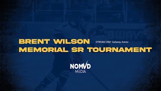 Brent Wilson Memorial Sr Hockey Tournament  SUBWAY ARENA [upl. by Jenesia]