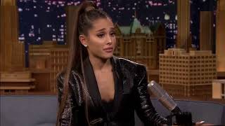 Ariana Grande tells the story of when her Nonna first talked with Pete Davidson [upl. by Nnylyoj]