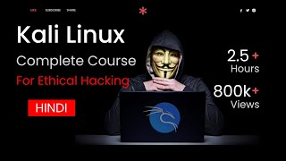 Kali Linux Full Course in Hindi  Kali Linux For Ethical Hacking  Linux Full Course For Beginners [upl. by Aiasi514]