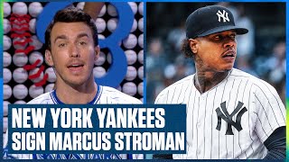 Why Marcus Stroman is a perfect fit in the Yankees rotation  Flippin Bats [upl. by Ecinnahs]