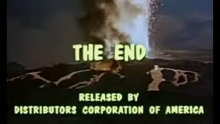 Rodan 1956 end title American version [upl. by Adnahsed]