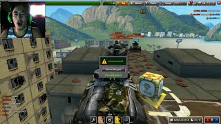 Save The Gold 2  Tankionline  FORK GETS PRANKED [upl. by Fi]