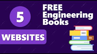 Top 5 Websites for FREE Engineering Books  Pi [upl. by Ymirej]