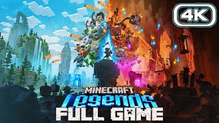 Minecraft Legends  FULL GAME Gameplay Walkthrough 4K 60FPS No Commentary [upl. by Fredi]