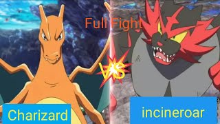 charizard vs incineroar full fight in legend never die song [upl. by Dwane]