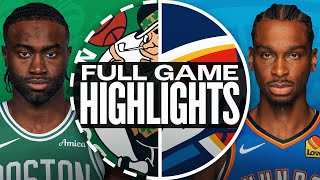 CELTICS at THUNDER  FULL GAME HIGHLIGHTS  January 5 2025 [upl. by Notyad]