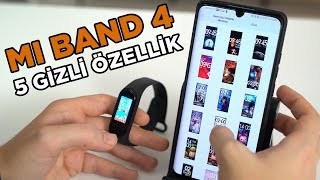 Xiaomi Mi Band 4 ipuçları  5 gizli özellik [upl. by Goggin]