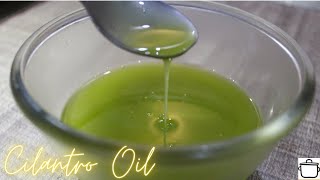 How To Make Coriander Oil With 2 Ingredient [upl. by Moody]