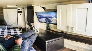 BEST Urban Stealth Camping Van Tour [upl. by Melosa180]