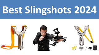 Slingshot ReviewAmazing Slingshot RifleBest Powerful Accurate Hunting Fishing Mechanical Slingshot [upl. by Ynavoeg]