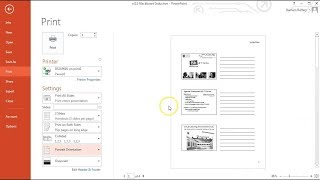 Hướng dẫn in HandoutSlide Powerpoint đẹp nhất I Print handouts powerpoint [upl. by Eixid]