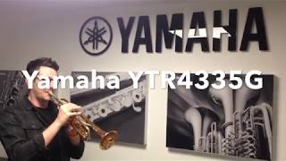 Yamaha YTR4335G Bb trumpet [upl. by Elorac744]