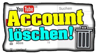 YouTube Kanal löschen Tutorial [upl. by Nyla355]