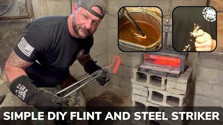 Corporals Corner MidWeek Video 22 How to Make a Flint and Steel Striker [upl. by Veejar]