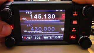 Yaesu FTM400DR System Fusion C4FM Dual Band VHFUHF Transceiver [upl. by Aydan9]