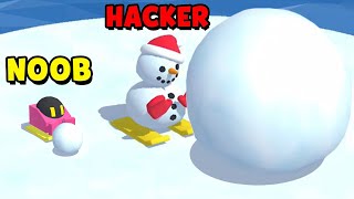 Snowballio MAX LEVEL HACK WORLD RECORD in Snowballio [upl. by Assiluy489]