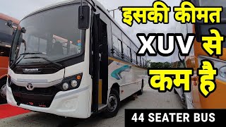 TATA STARBUS 44 SEATER BUS  REVIEW [upl. by Luapnaej823]