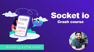 socket io crash course  easy way [upl. by Ynnub]