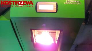 KOSTRZEWA pellet furnace Pellets Fuzzy Logic 2 boiler [upl. by Remmus129]