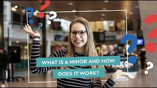 What is a minor🤷🏼‍♂️📚 Student Elise explains  NHL Stenden [upl. by Yaya932]