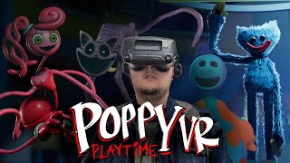 POPPY PLAYTIME in VR Chapters 14  Blind Playthrough Megacut [upl. by Atoked]